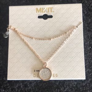 Rose gold necklace